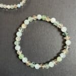 Zwilliing Heilstein-Armband aus Citrin, Aquamarin und Fluorit für Leichtigkeit, Klarheit und Kommunikation